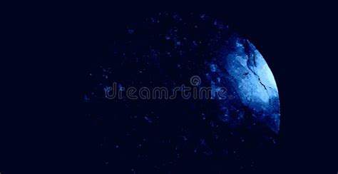 Light blue moon stock image. Image of black, light, background - 210433371