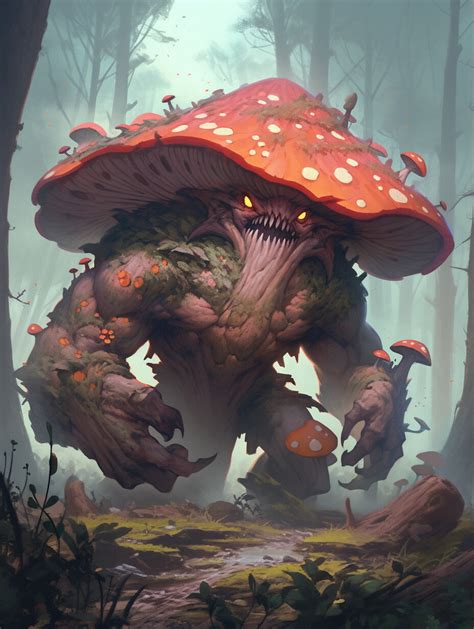 ArtStation - Mushking - The Protector Of The Woods