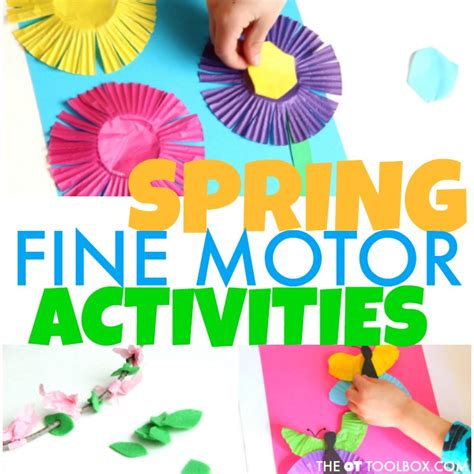 Spring Fine Motor Activities - The OT Toolbox