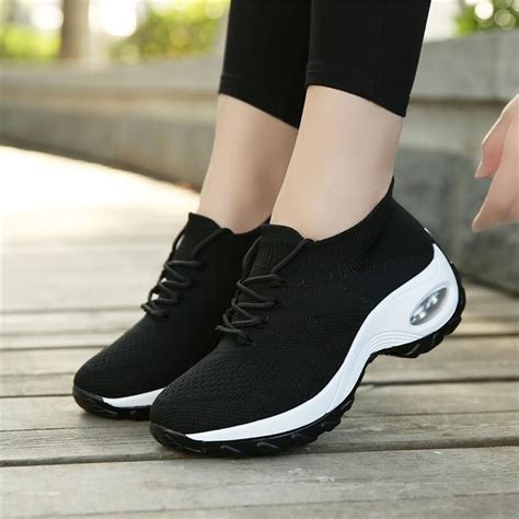 Orthopedic Walking Shoes Platform Sneakers for Women - Bunion Free