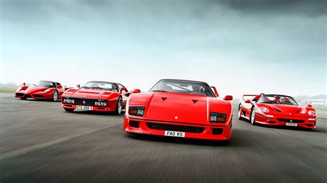 Ferrari Enzo, Ferrari F40, Ferrari F50, Ferrari 288 Gto, Car, Ferrari, Red Cars Wallpapers HD ...