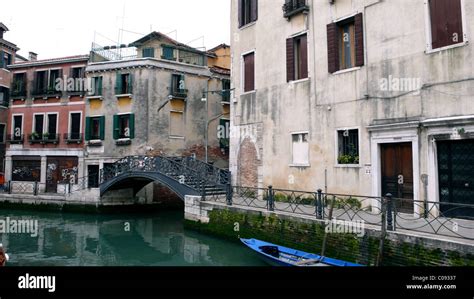 Waterways and canals in Venice with gondolas Stock Photo - Alamy