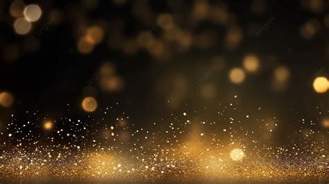 Enchanting Texture Abstract Black Gold And White Glitter Background With Elegant Touch, Sparkle ...