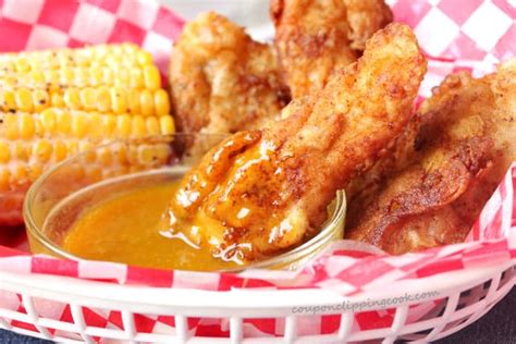 Fried Chicken Strips with Sauce | Coupon Clipping Cook®