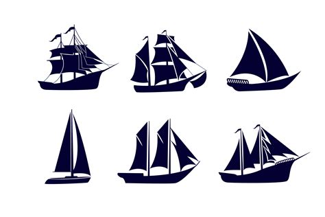 Sailing Ship Silhouette