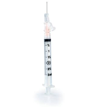 Prevent SG 3mL Syringe 23G 1 Inch Needle 192SN3C231S- Box/50