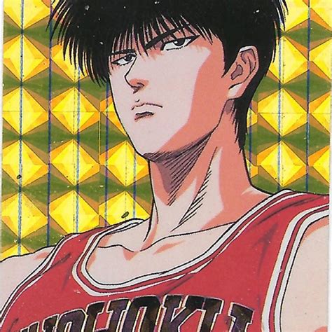 Slam Dunk Kaede Rukawa foil Bookmark Sticker