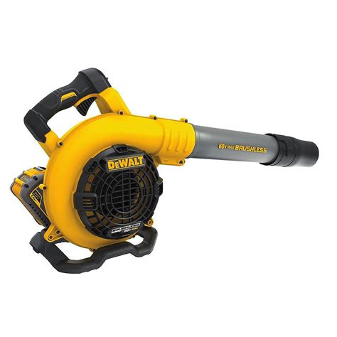 DEWALT FLEXVOLT 60V MAX Li-Ion Cordless 129 MPH 423 CFM Handheld Leaf Blower w/ 3Ah Batter ...