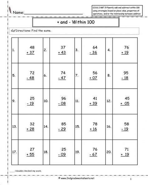 30++ Common Core Math Worksheets – Worksheets Decoomo