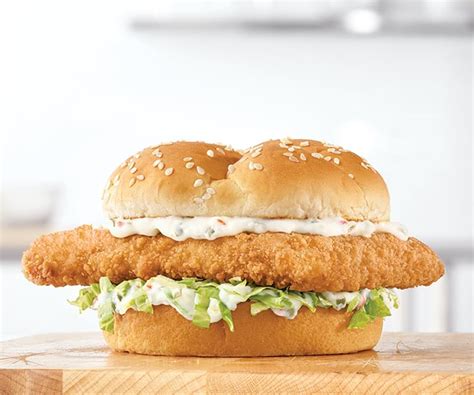 Arby's Crispy Fish Sandwich Nutrition Facts