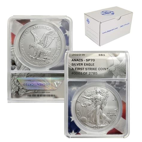 2023-W Burnished Silver Eagle – SP70 x10 | US Coins | Csnmint.com