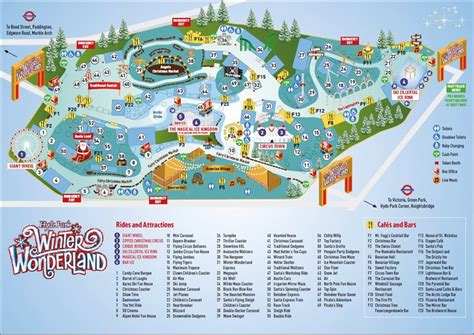 Winter Wonderland Hyde Park 2024 Map Of Rides - Nina Teresa