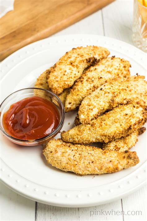 Air Fryer Chicken Strips - PinkWhen