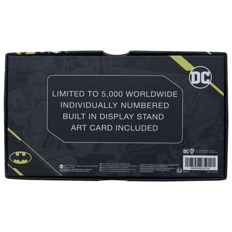 DC Comics Batman Limited Edition Replica Batarang – Fanattik Trade