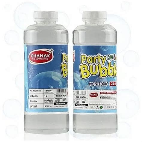 Bubble Liquid Solution Bottle, Bubble Refill Bottle, Bubble Maker Liquid for Guns & Camera for ...