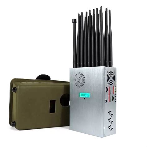 Signal Jammer Mobile With GPS Jammer – 24 Bands – All Frequency Jammer