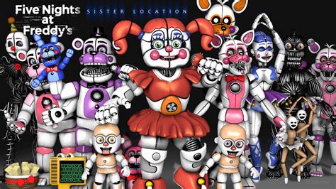 Five Nights At Freddy's Sister Location Wallpapers - Top Free Five Nights At Freddy's Sister ...