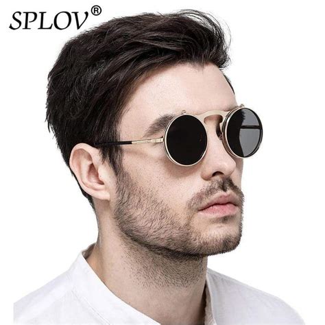 BUY SPLOV Round Steampunk Sunglasses ON SALE NOW! - Cheap Surf Gear