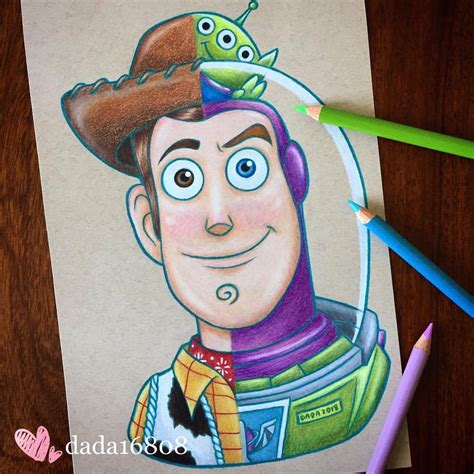 Buzz And Woody Drawing at PaintingValley.com | Explore collection of Buzz And Woody Drawing