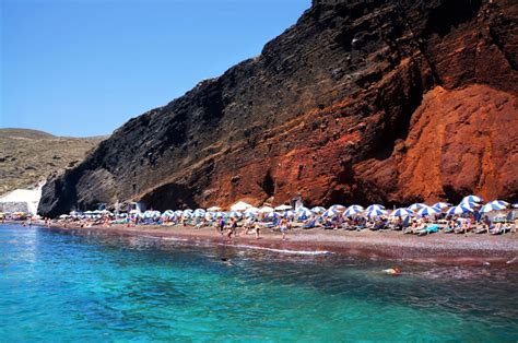 The mesmerizing beaches of Santorini