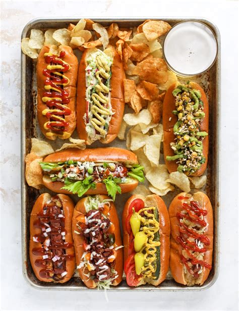 Gourmet Hot Dog Toppings