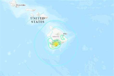 Stärke 5,7: Starkes Erdbeben erschüttert Hawaii – Big Island bebte