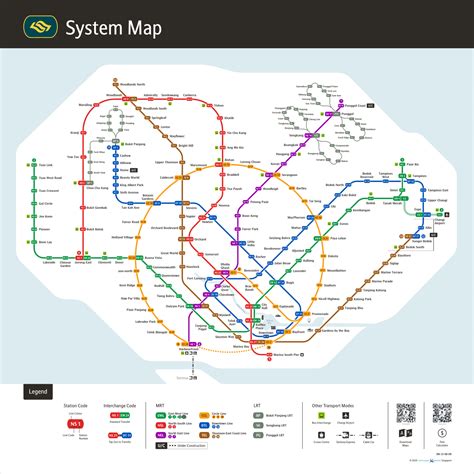 MRT Map (LTA) - MRT Map