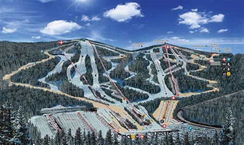 Blue Mountain Resort Piste Map / Trail Map