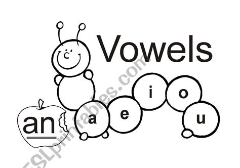 vowels - ESL worksheet by Sue.