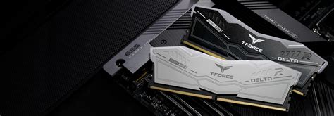 DELTA RGB DDR5 DESKTOP MEMORY WHITE 32GB(2x16GB) 6000MHz CL28 - TEAMGROUP