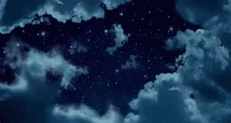 Clouds Night GIF - Clouds Night NightSky - Discover & Share GIFs