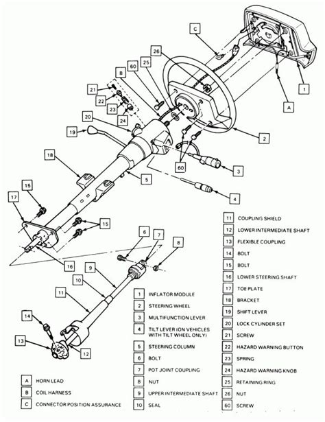 Chevy C10 Steering Column Parts