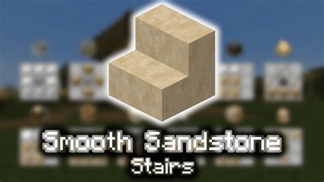 Smooth Sandstone Stairs - Wiki Guide - 9Minecraft.Net