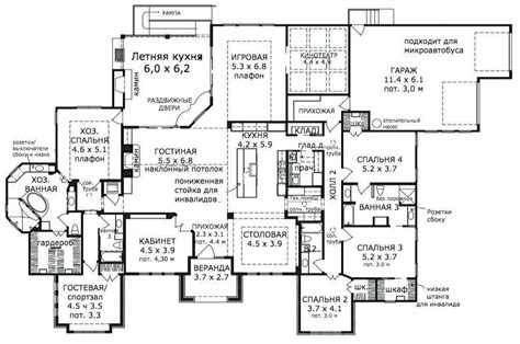 1 Floor Modern House Plan | designinte.com