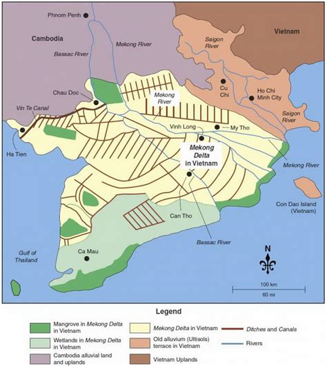 Mekong River Delta Map – NBKomputer