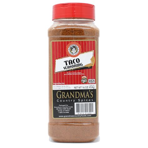 Taco Seasoning - 16 oz (Large) - Fresh and Honest Foods