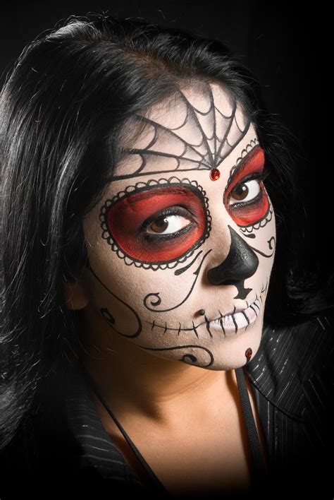 Sugar Skull Face Paint by bueller345 on DeviantArt