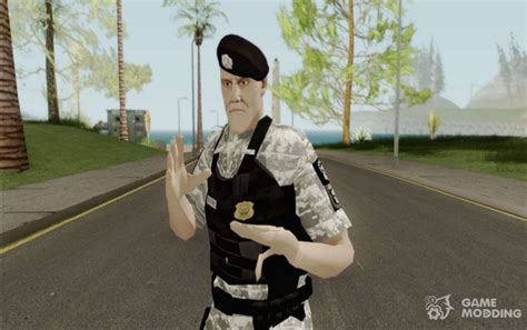 Brazilian Police Skin V3 for GTA San Andreas