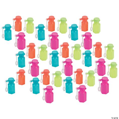 Bulk Spring Brights Mini Bubble Bottles - 144 Pc. | Oriental Trading