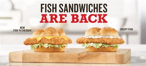 Arby's Introduces New Fish 'N Cheddar Sandwich - The Fast Food Post