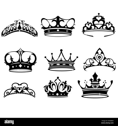 Crown Vector Silhouette