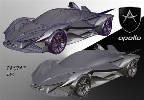 Apollo Project EVO 3d model :: Behance