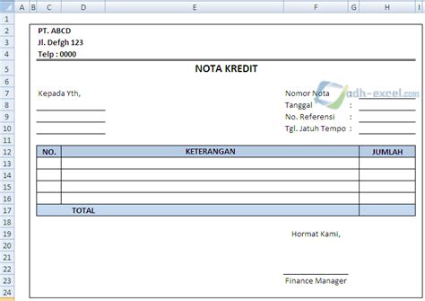 Nota Penjualan Dengan Microsoft Excel Niguru Indonesia University - IMAGESEE