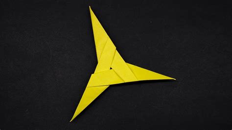 Origami ideas: Step By Step Origami Ninja Star 3 Point