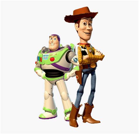 Toy Story - Buzz Lightyear Y Woody, HD Png Download - kindpng