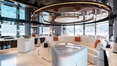 Luxury Mega Yacht Interior