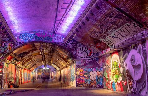 London Graffiti Tunnel - USTOA Blog