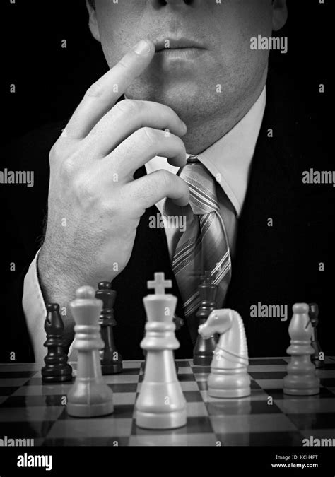 Chess Player Concept Stock Photo - Alamy