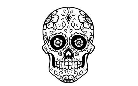 Cómo dibujar una calavera de azúcar | Envato Tuts+