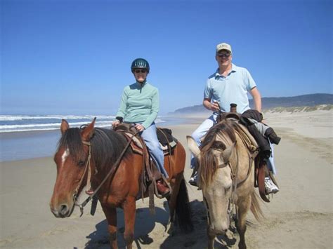 horseback riding on oregon beaches with C&M Stables in Florence, Oregon (hour from Waldport ...